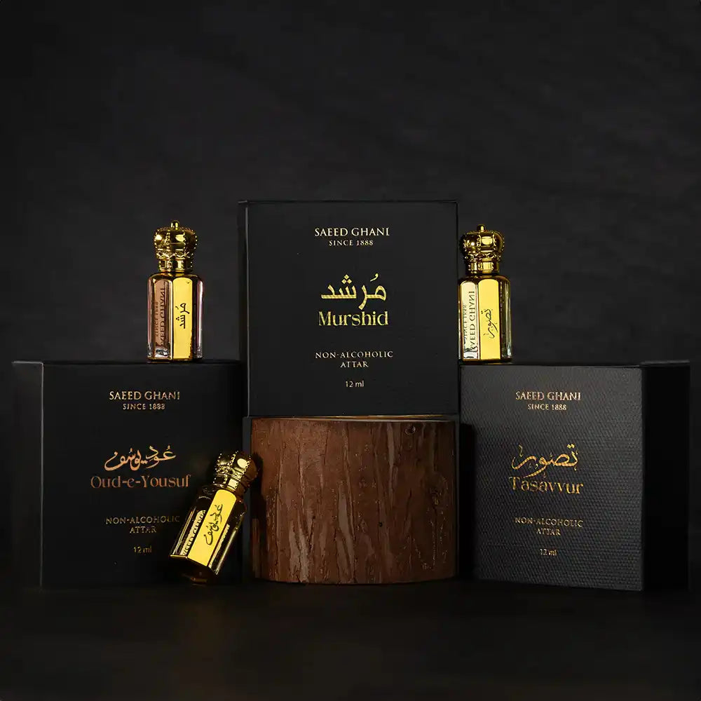 Saeed Ghani Fragrances Luxury Attar Trio