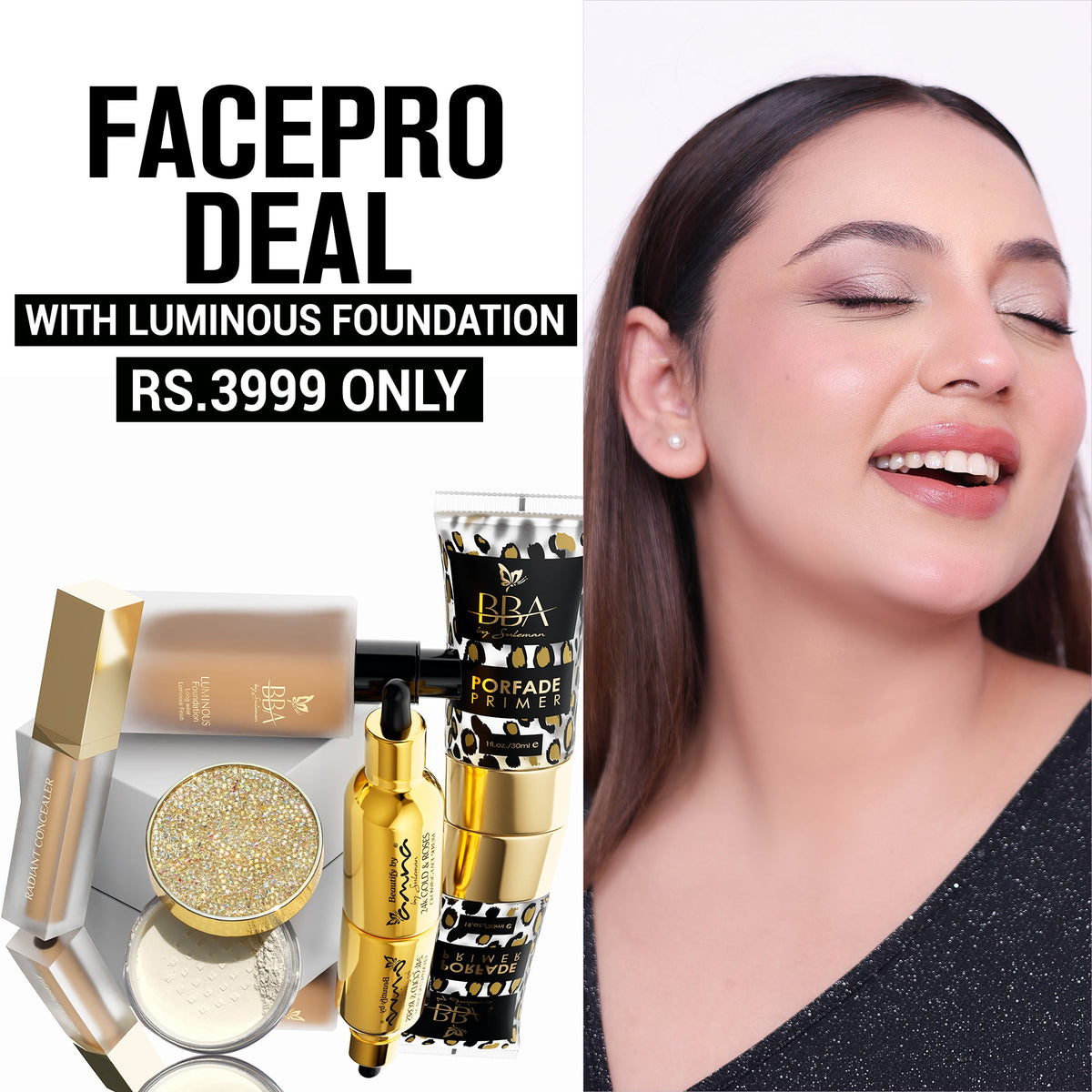 FACEPRO DEAL - BUY ANY 4 ITEMS FOR RS.3999