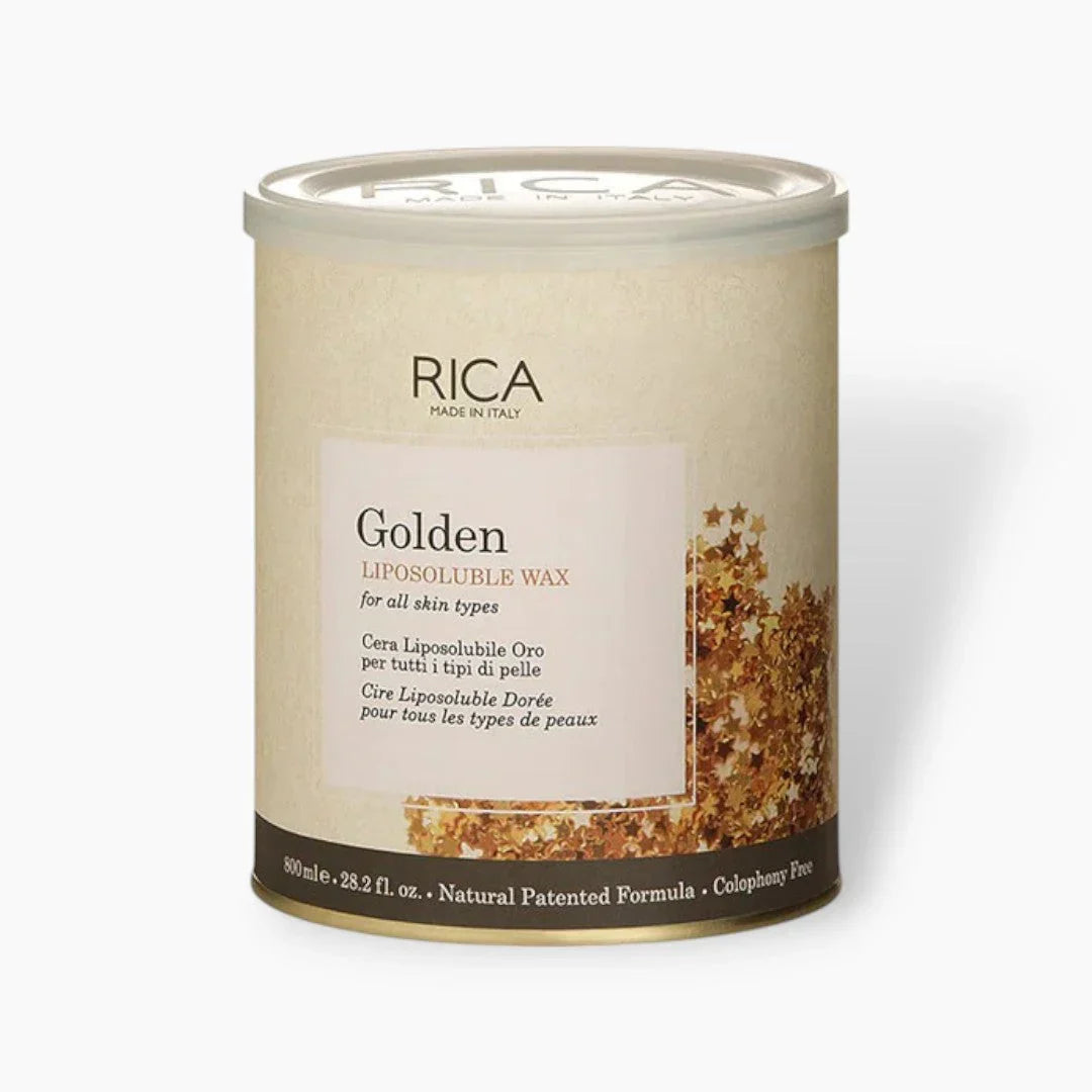 Rica Golden Liposoluble Wax 800ml RICA