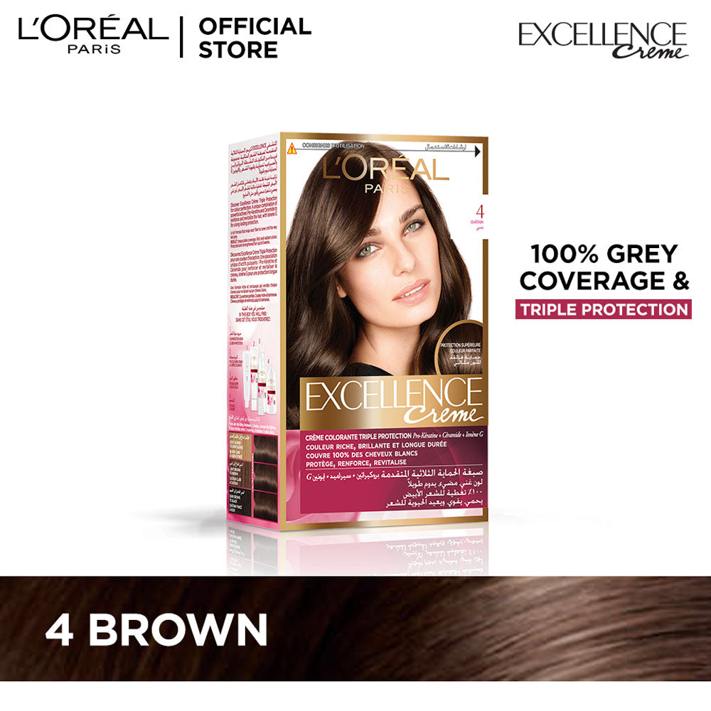 LOreal Paris Excellence Creme Hair Color - 8 Light Blonde Loreal
