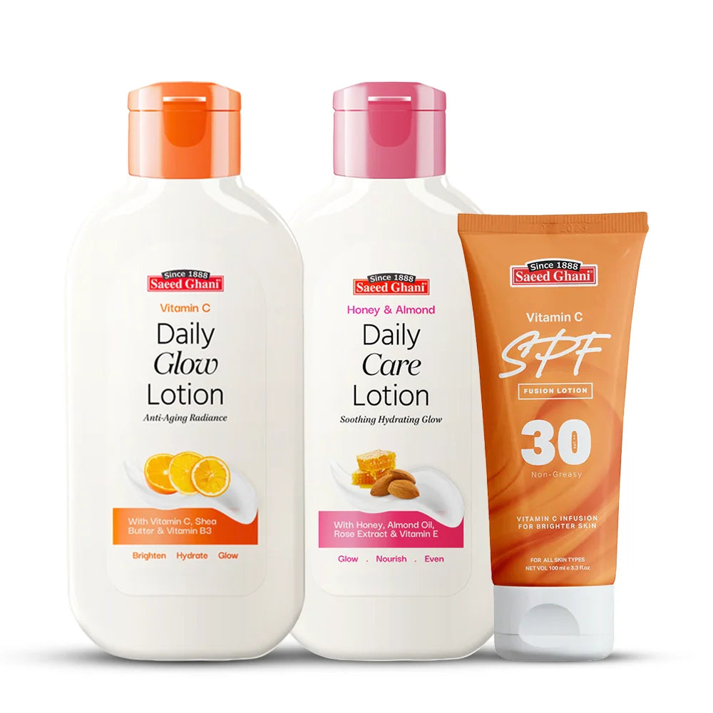 Saeed Ghani Steal Deal: Pack of 3 Lotions at the price of 2