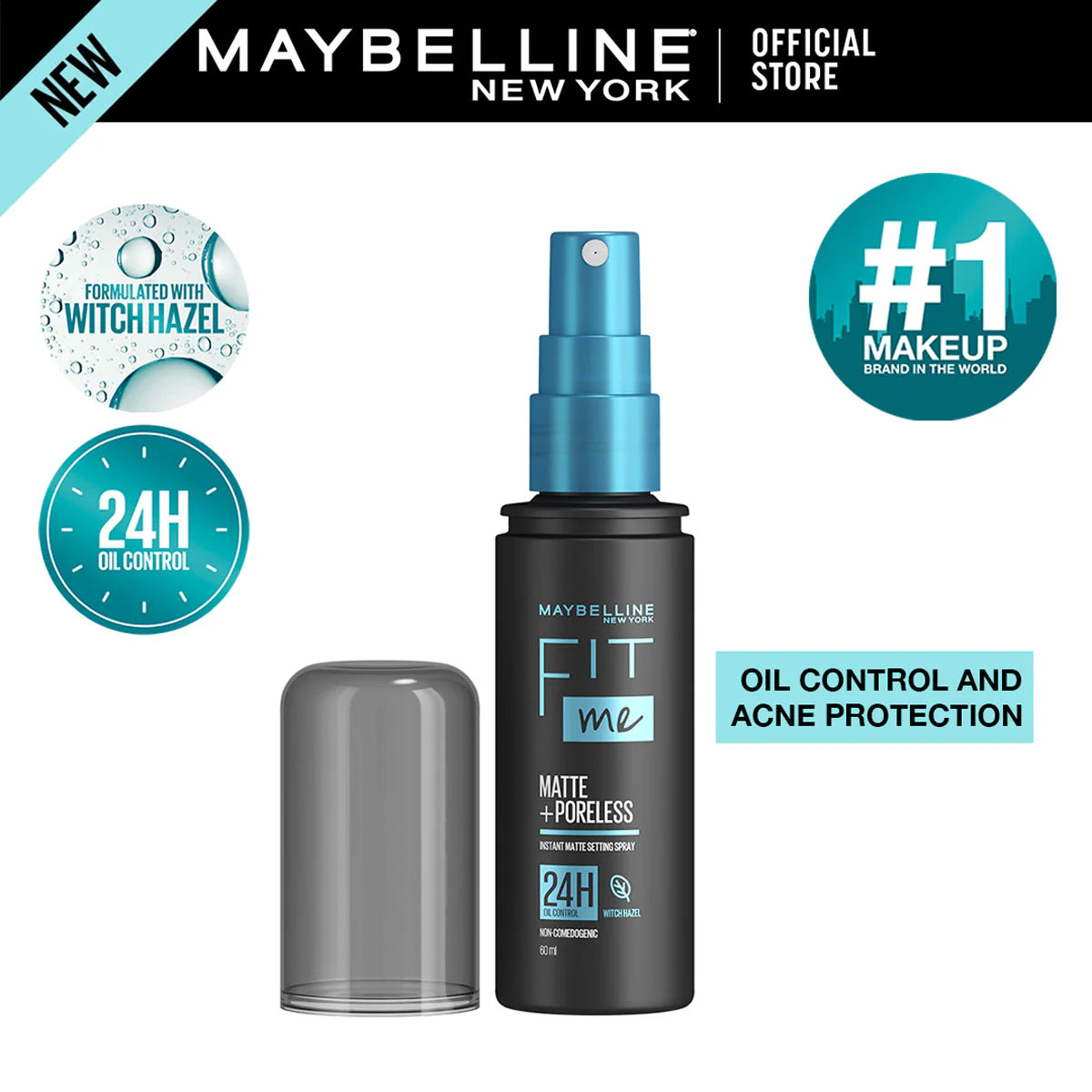 Maybelline Fit Me Matte Poreless Setting Spary 60ml ASJP