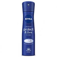 Nivea Protect & Care Women Body Spray, non irritating 150ml