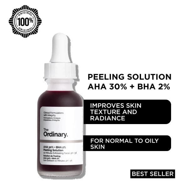 The Ordinary Peeling Solution AHA 30% + BHA 2% - 30ml The Ordinary