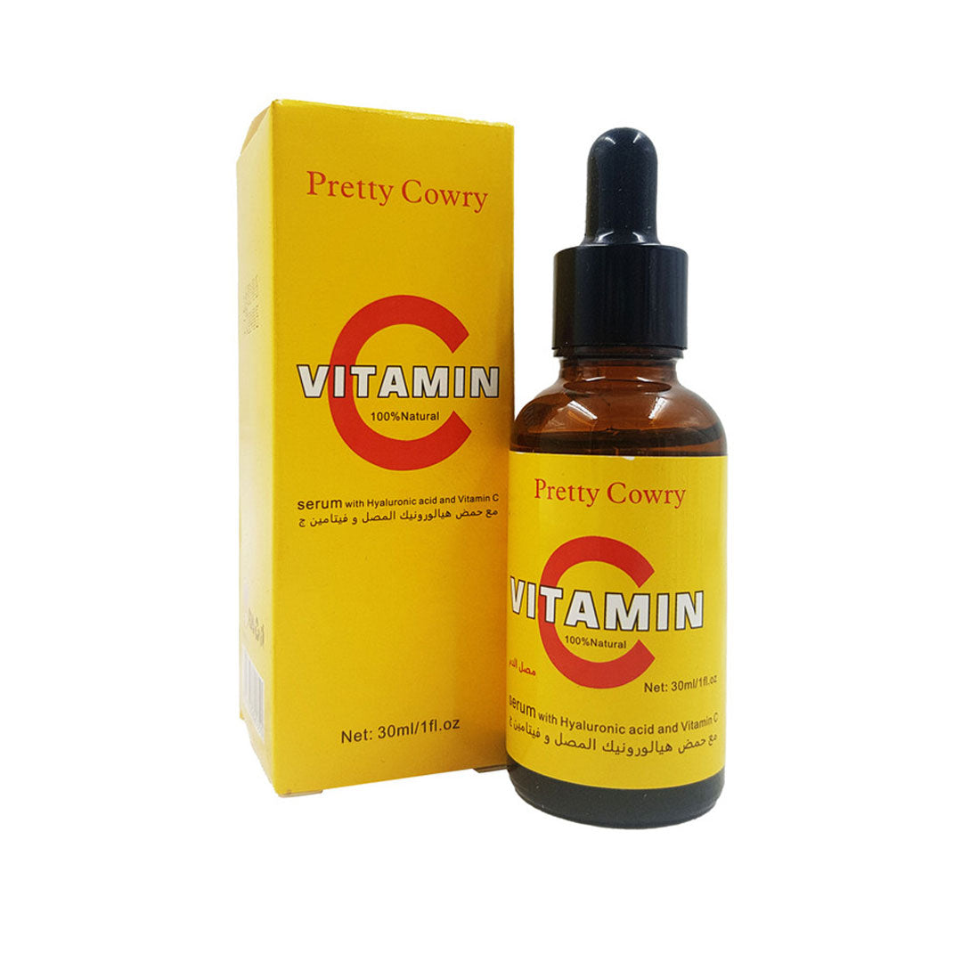 Pretty Cowry 100% Natural Vitamin-C Face Serum 30Ml Pretty Cowry