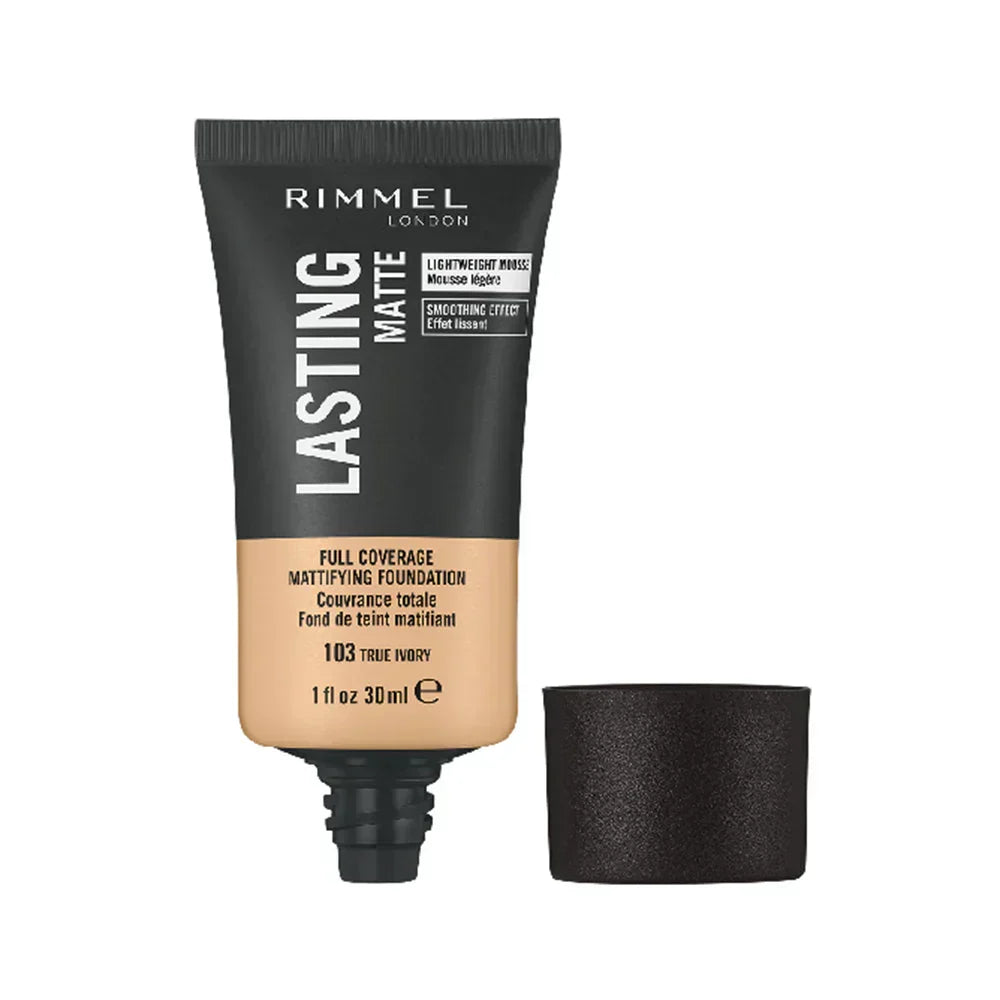 Rimmel Lasting Finish Matte Tube Foundation - 103 True Ivory Rimmel