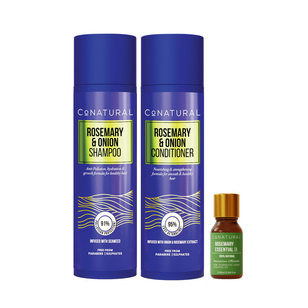 Conatural-Rosemary Hair Care Trio