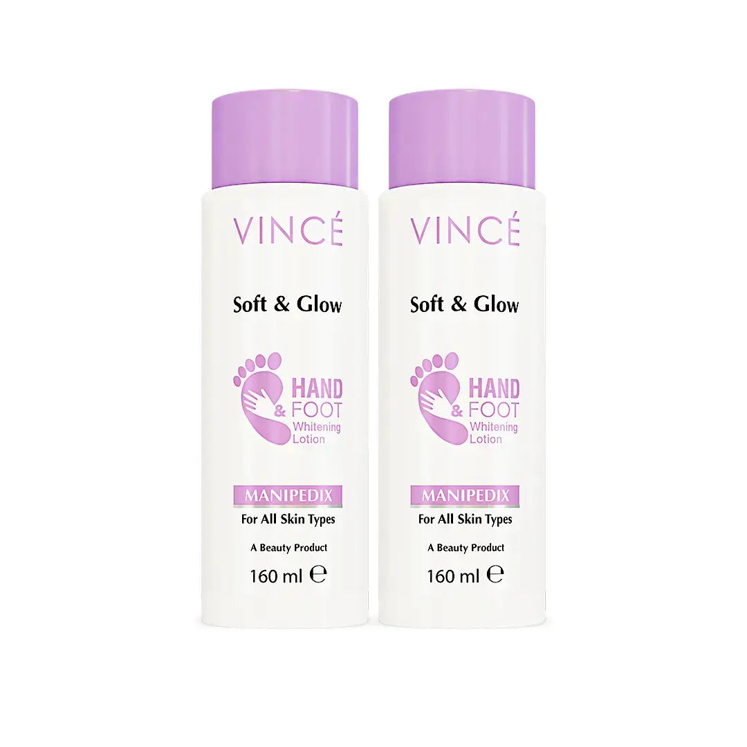 Hand & Foot Whitening Lotion Deal of 2 Vince Care