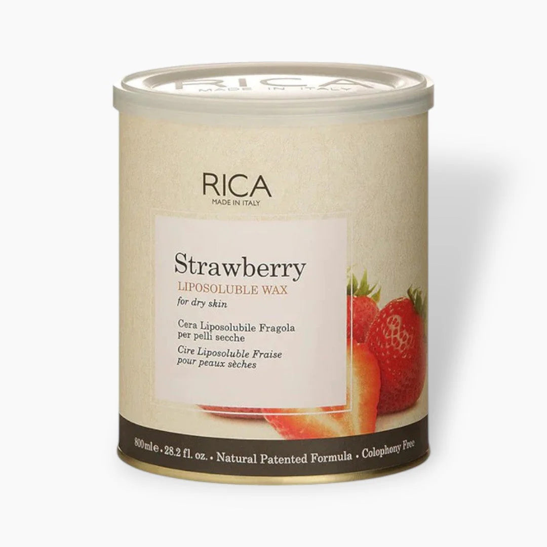 Rica Strawberry Liposoluble Wax 800ml