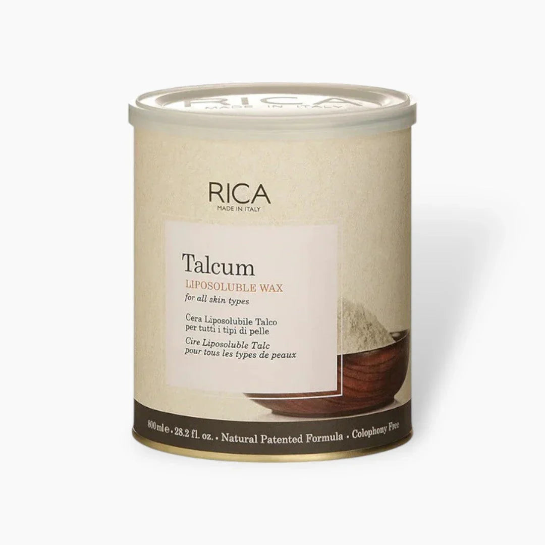 Rica Talcum Liposoluble Wax 800ml RICA