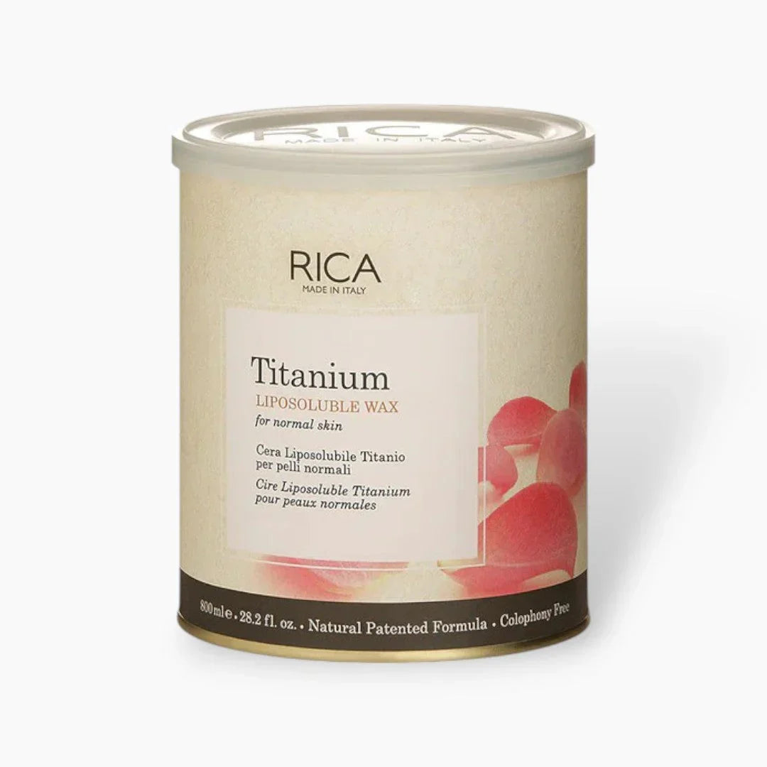 Rica Titanium Liposoluble Wax 800ml RICA