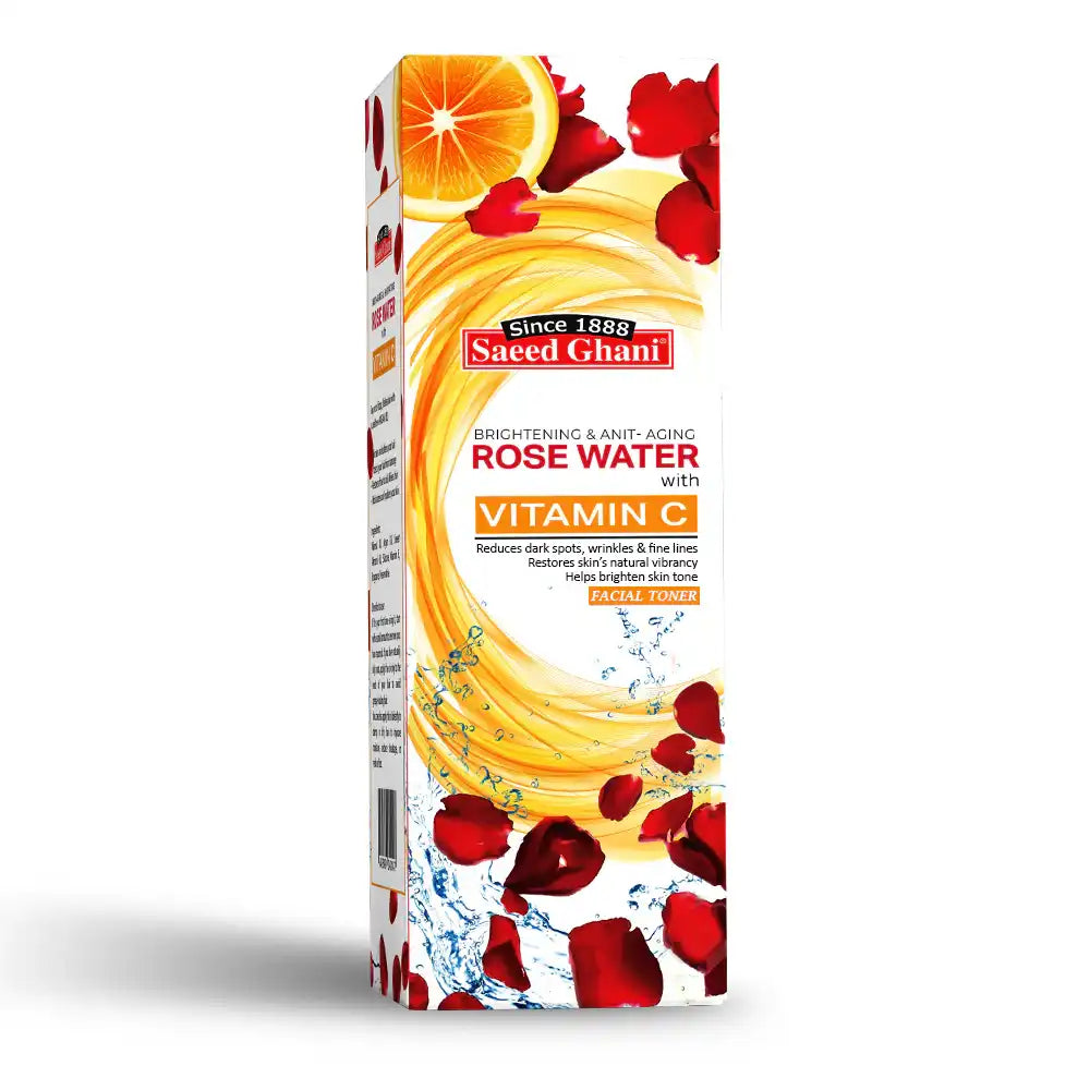 Saeed Ghani Vitamin C Rose Water Facial Toner