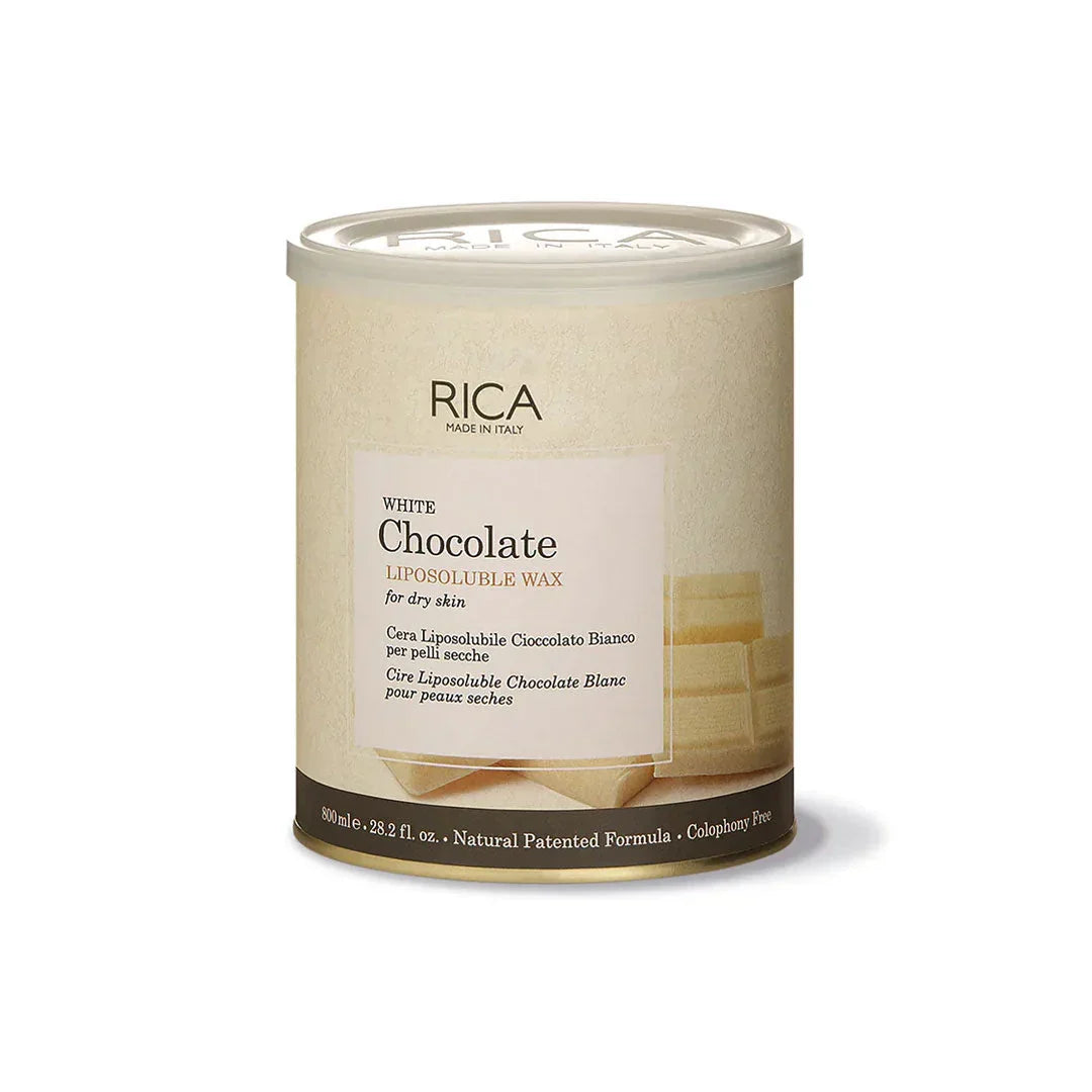 Rica White Chocolate Liposoluble Wax 800ml RICA