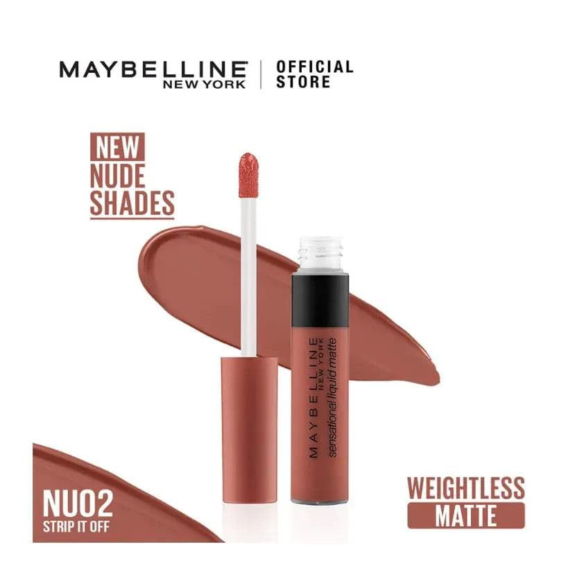 Maybelline New York Sensational Liquid Matte Lipstick