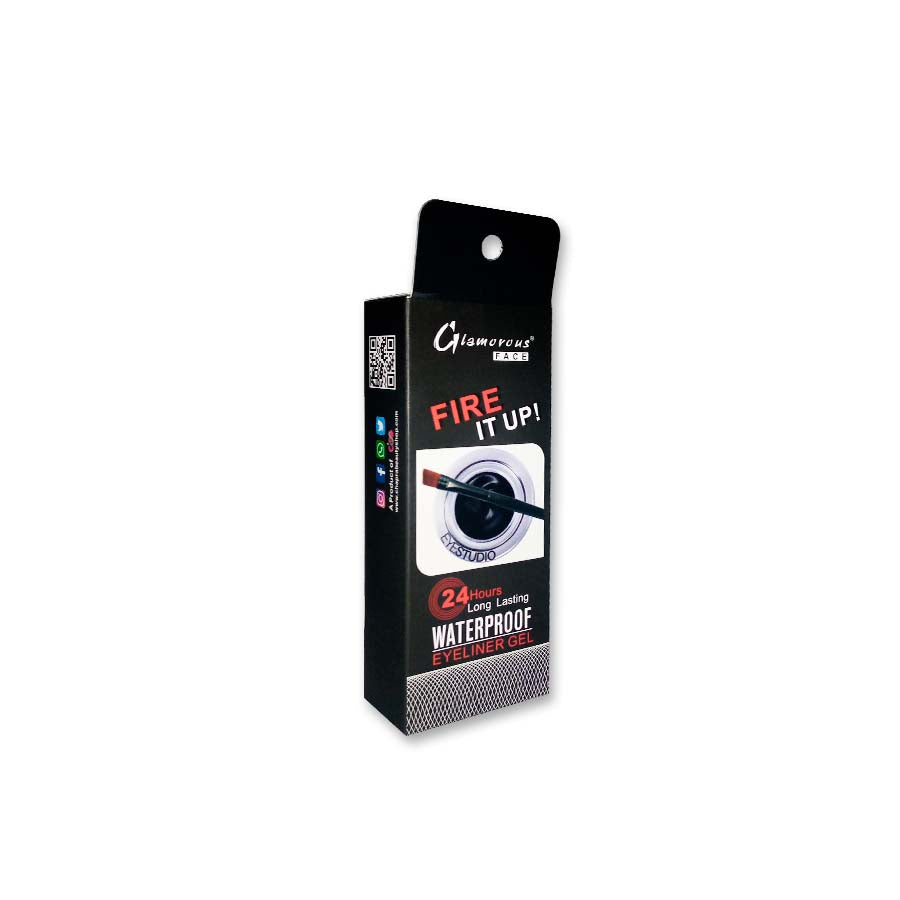 Glamorous Face Long Lasting Water Proof Gel Eyeliner