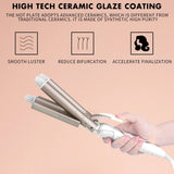 3 Barrel Hair Curling Iron Ceramic Hair Waver  Professional Styler for All Hair Types