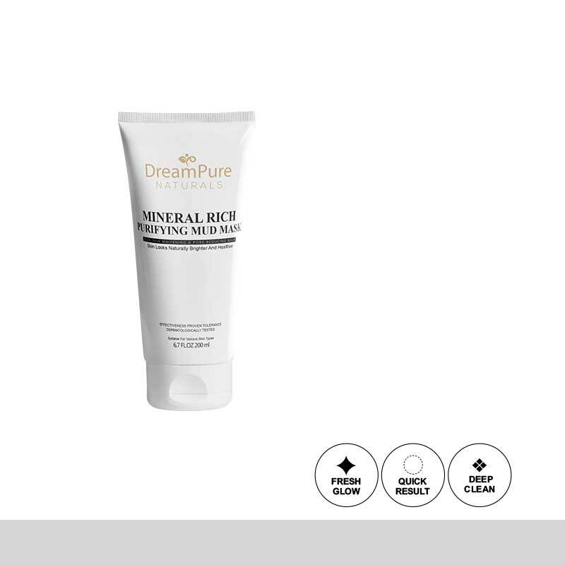 Dream Pure Naturals Mineral Rich Mud Mask (200ml)