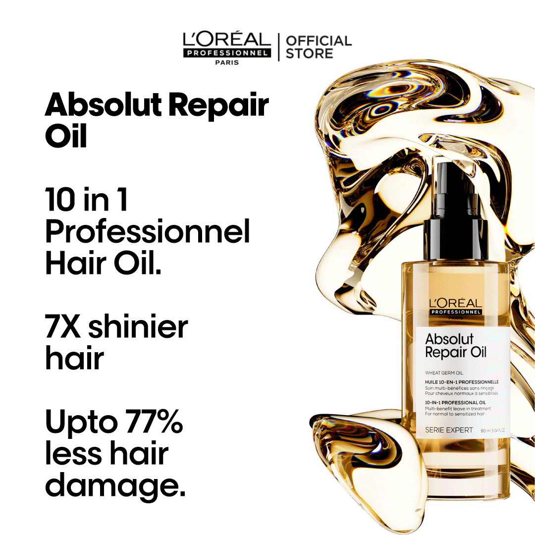 L'Oreal Professionnel Serie Expert Absolute Repair Hair Serum 90ml- For Dry & Damaged Hair