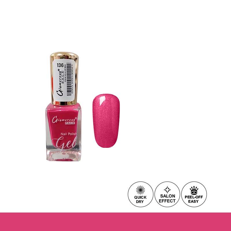Glamorous Face Gel Peel Off Nail Polish (50 Colours)