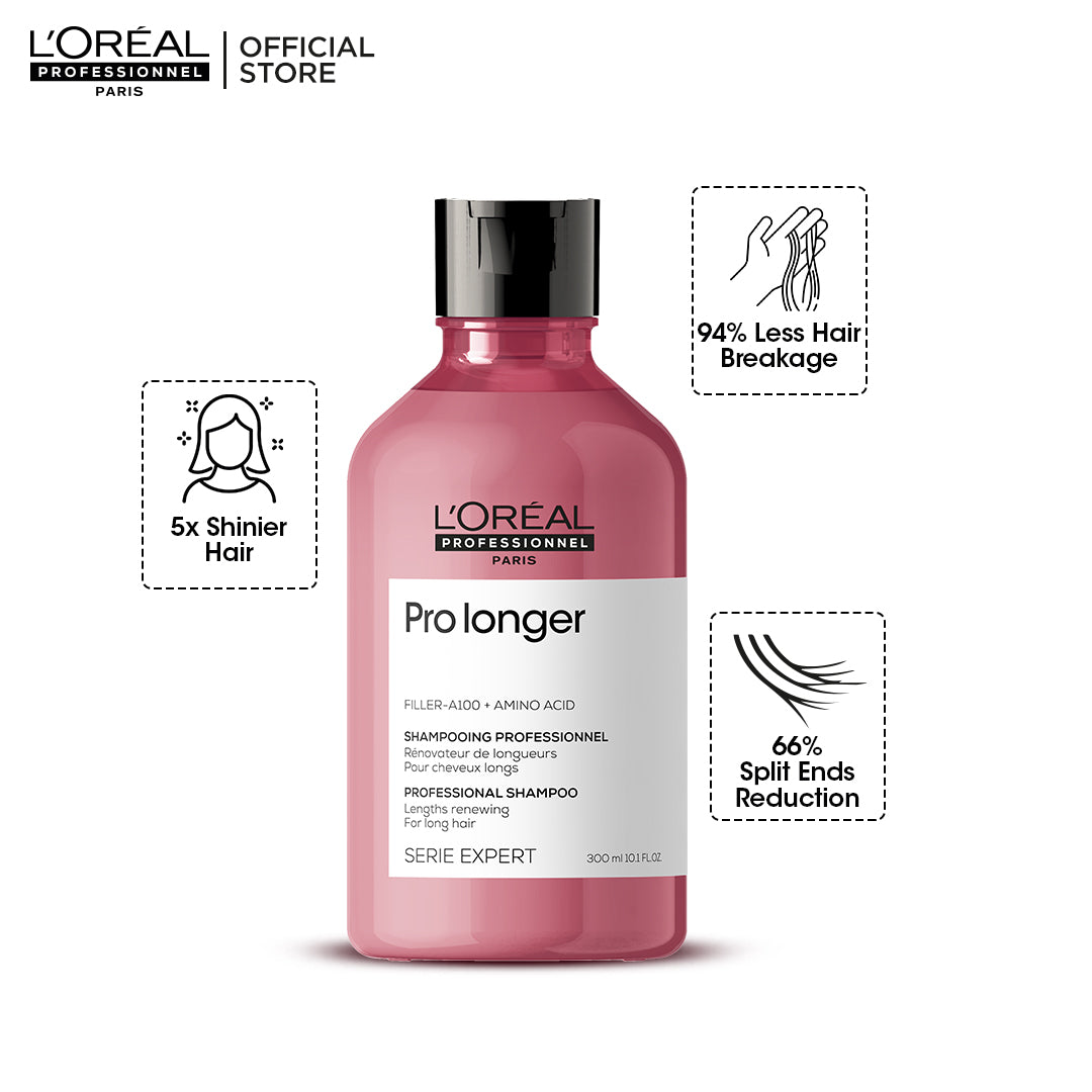 L'Oreal Professionnel Serie Expert Pro Longer Shampoo 300ml - For Length Renewal