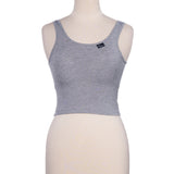 Round Neck Padded Camisole - 1985