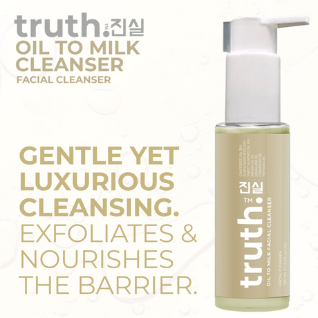 truth - Oil to Milk Cleanser - 100ml Therealtruth.co  