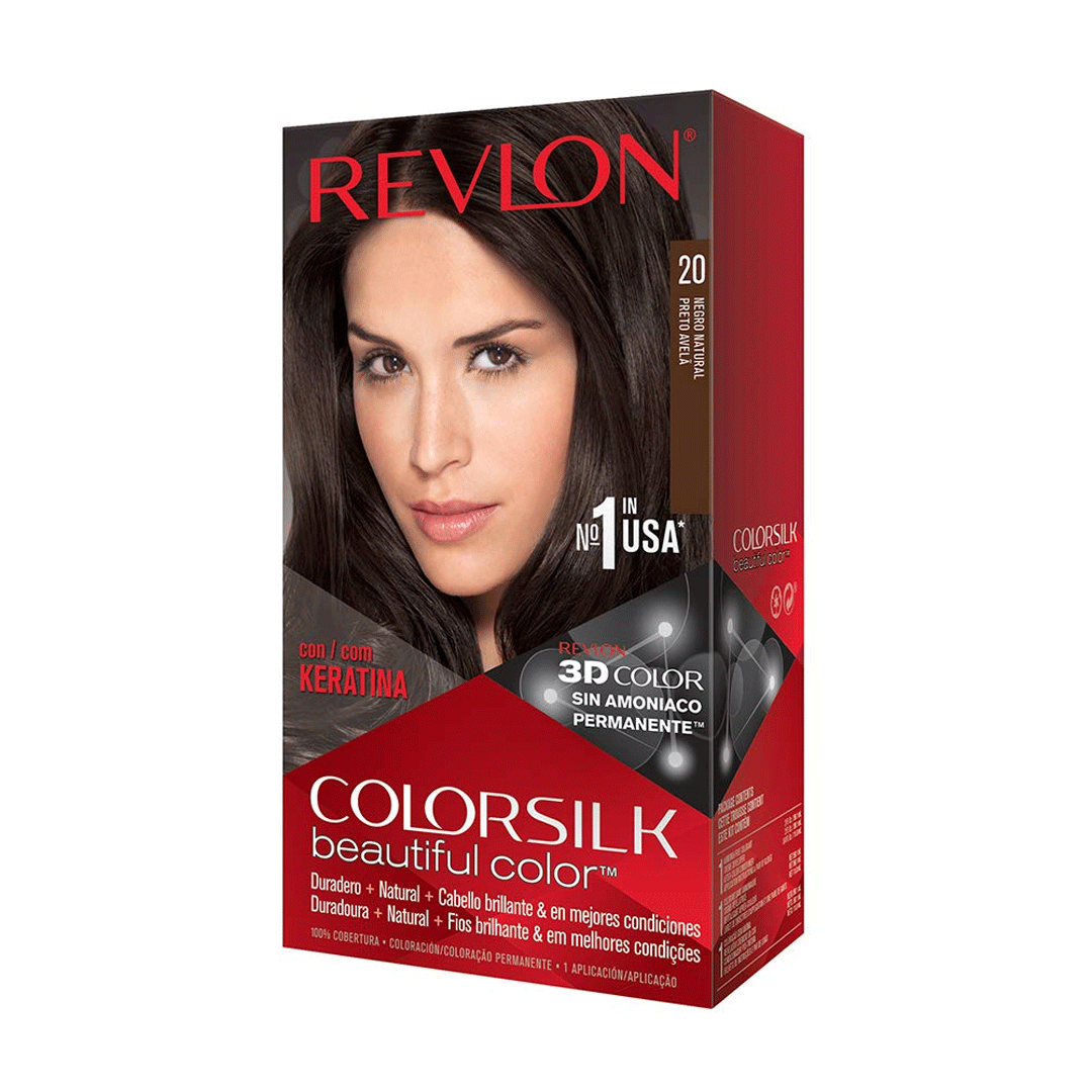 Revlon Silk - 20 Brown Black Hair Color Revlon  