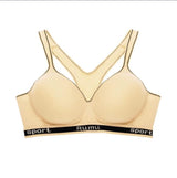 Cotton Padded Wireless Sports Bra