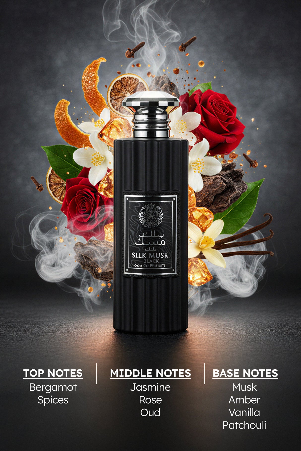 Fragrance Deluxe - Silk Musk Black (100ml)
