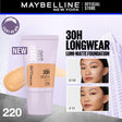 Maybelline New York - Superstay Lumi Matte Liquid Foundation With Spf-16, 30H Weightless Longwear, 18Ml, (Shade 220) Maybelline  