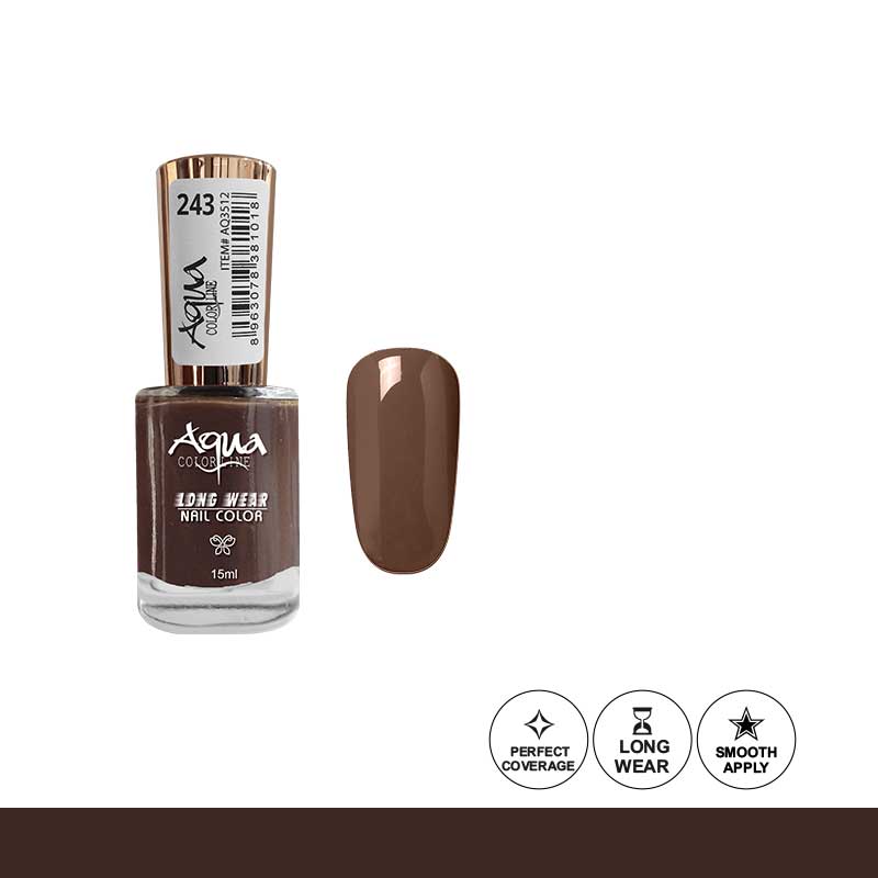 Aqua Color Line 50 Colors Long Wear Nail Polish