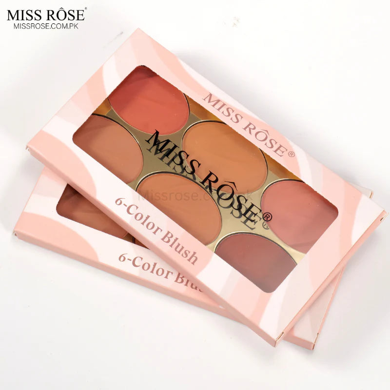 Miss Rose 6 Color Face Kit
