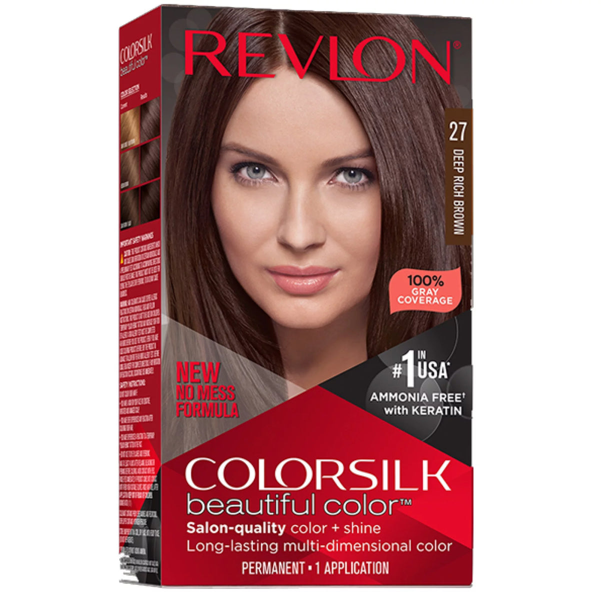 Revlon Colorsilk Hair Color 27 Deep Rich Brown