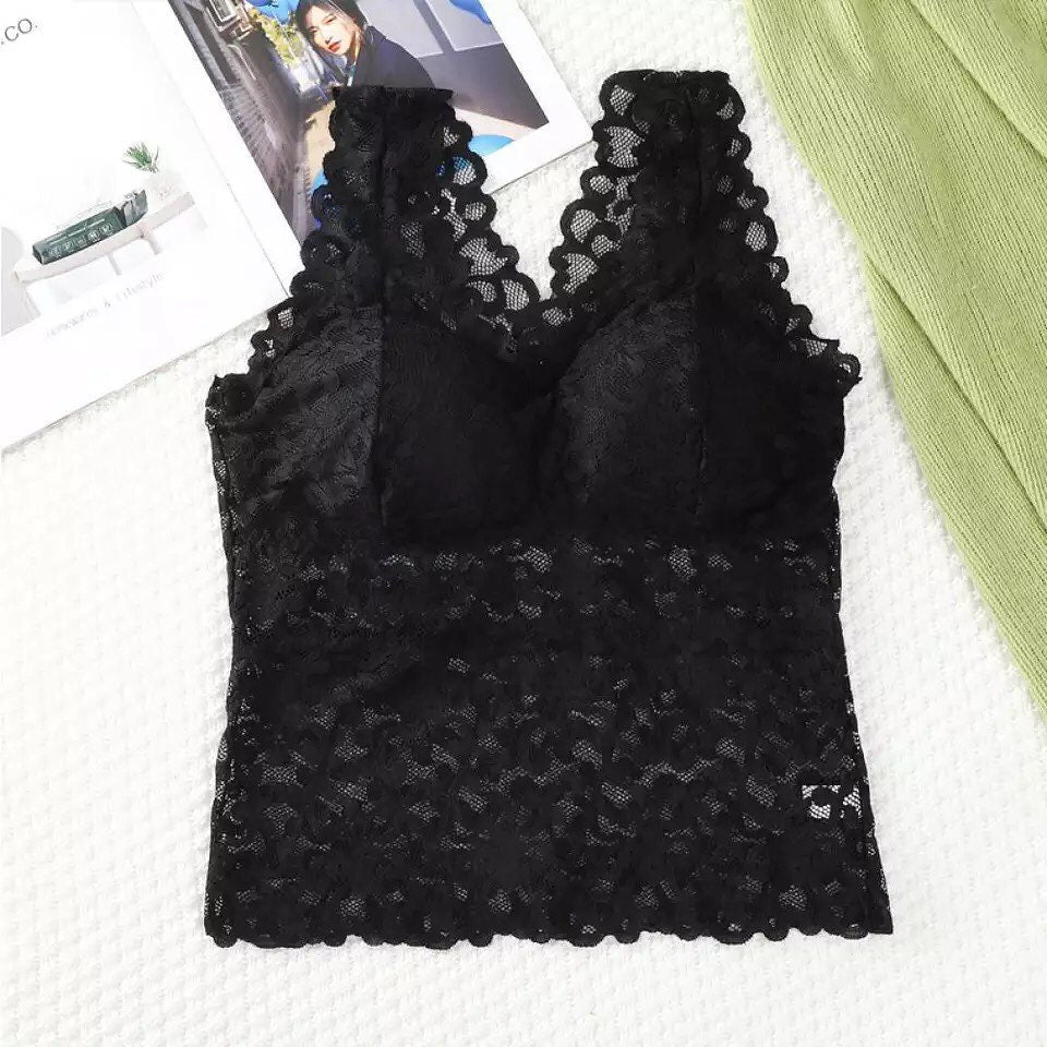 Mesh Camisole Bralette