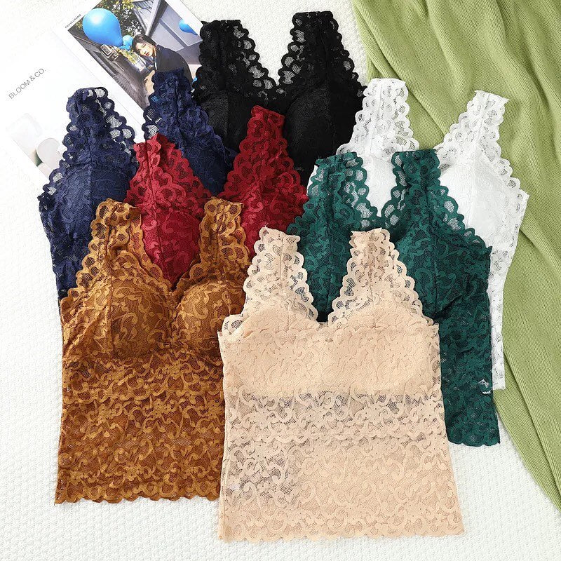 Mesh Camisole Bralette