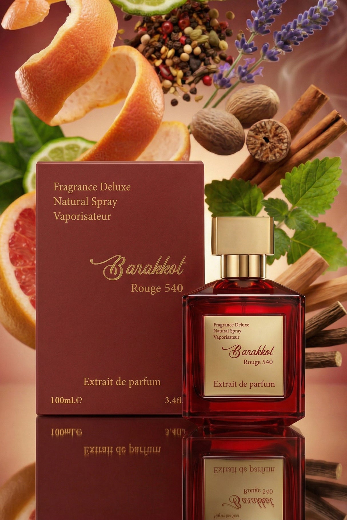 Fragrance Deluxe - Barakkat Rouge (100ml)