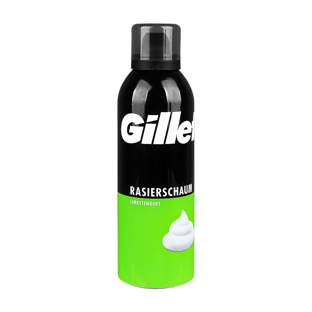 Gillette Shaving Foam Rasierschaum Limettenduft 200ml