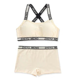 Cotton Sports Bra Panty Set