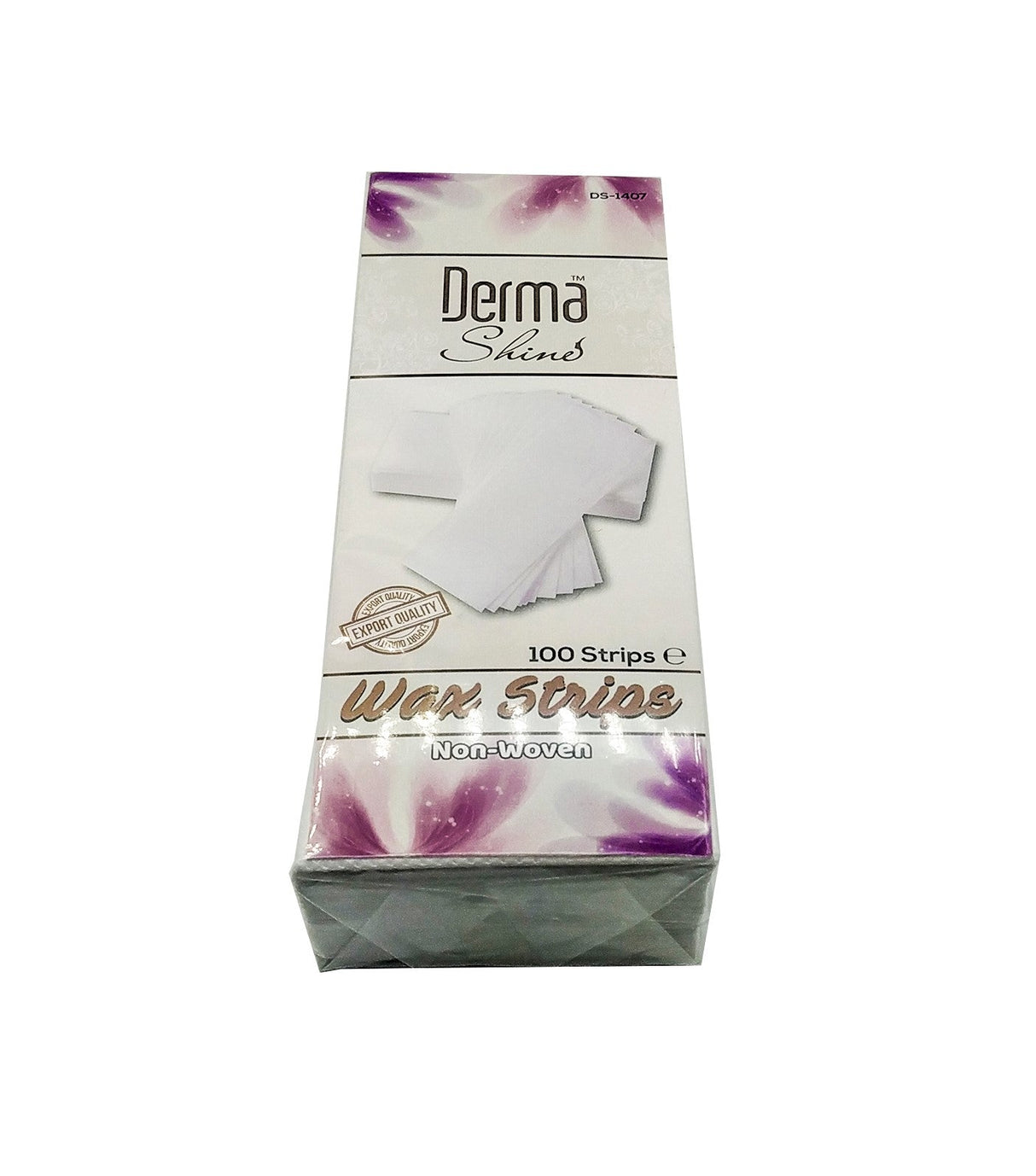 Derma Shine Wax Strips - Non-Woven - 100 Strips Pack