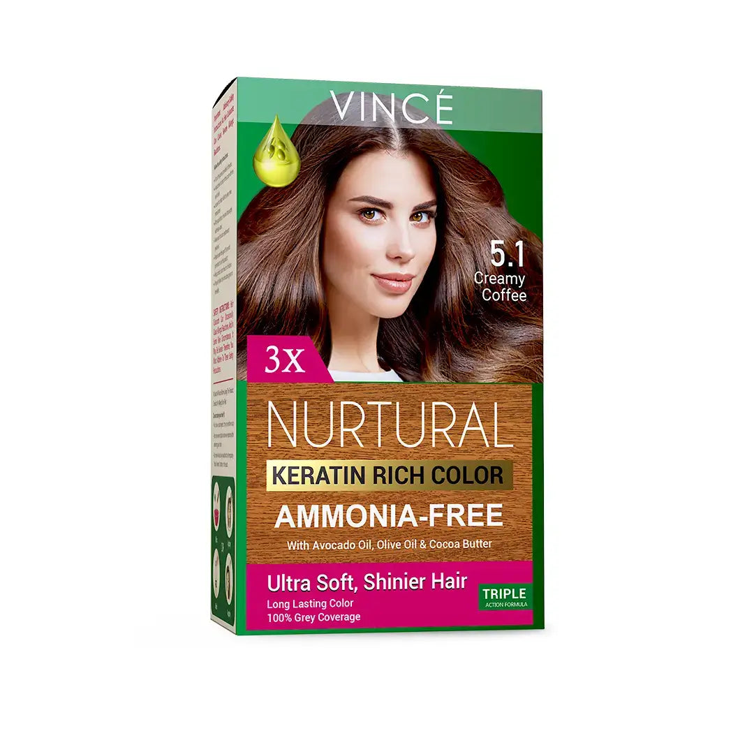 Vince  5.1 - Creamy Coffee - Nurtural Women Hair Color