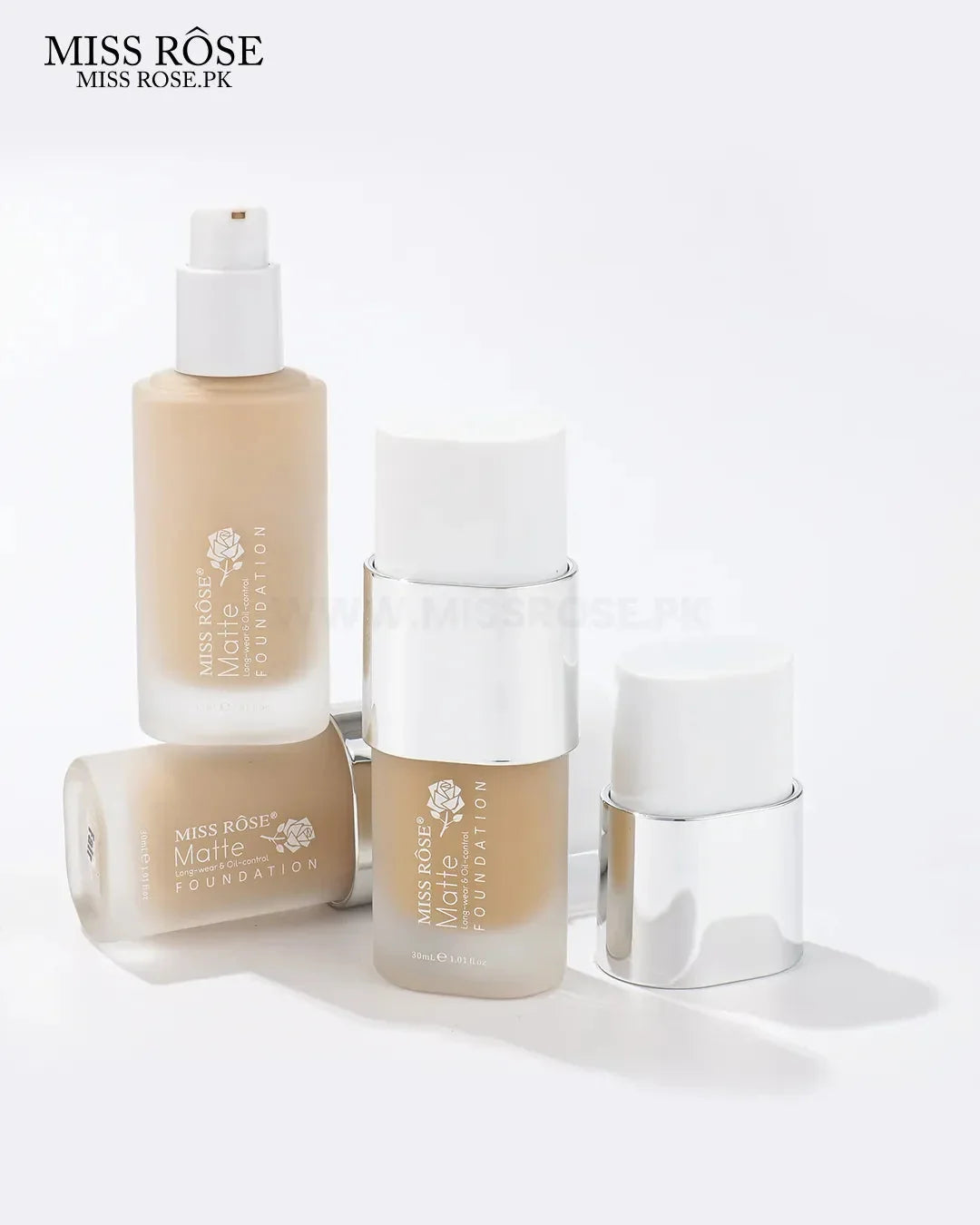 Miss Rose Matte Long Wear & Oil Control Foundation