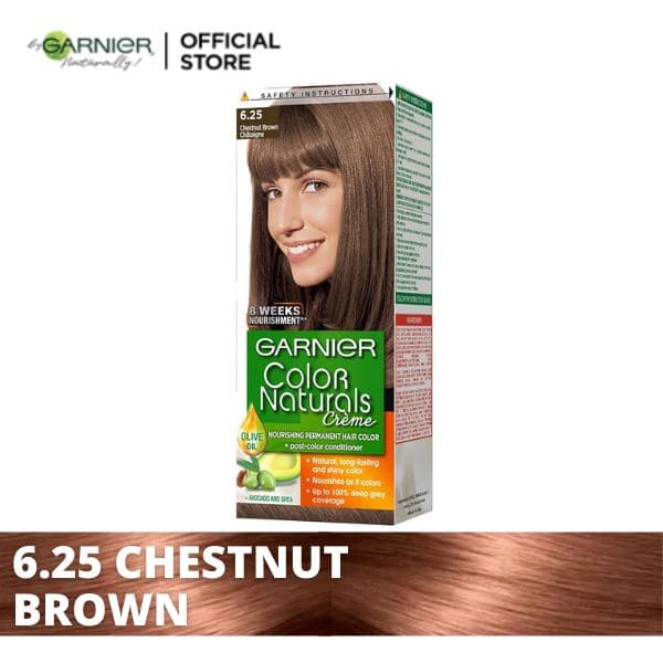 Garnier Color Naturals - 6.25 Chestnut Brown Garnier Color Natural  