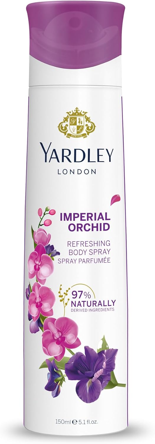 Yardley Women Imperial Orchid Body Spray 150ml Yardley  