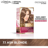 L'Oréal Excellence Creme - 7.1 Ash Blonde Hair Color