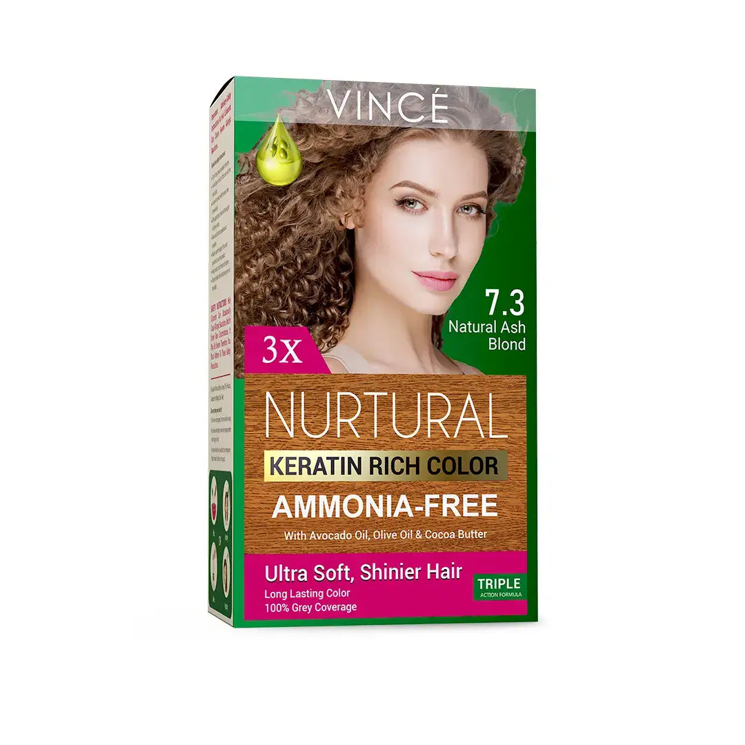 Vince 7.3 - Natural Ash Blond - Nurtural Women Hair Color