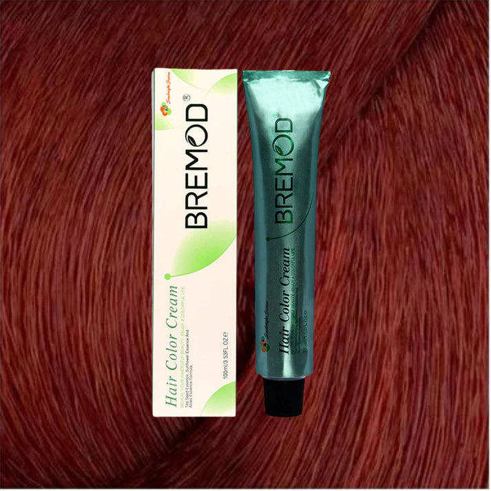 Bremod Hair Color Cream 7.66 Medium Intense Red Blond 100ml