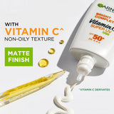 Garnier - Bright Complete Vitamin C Super UV Matte Sunscreen SPF50+ - 30ml