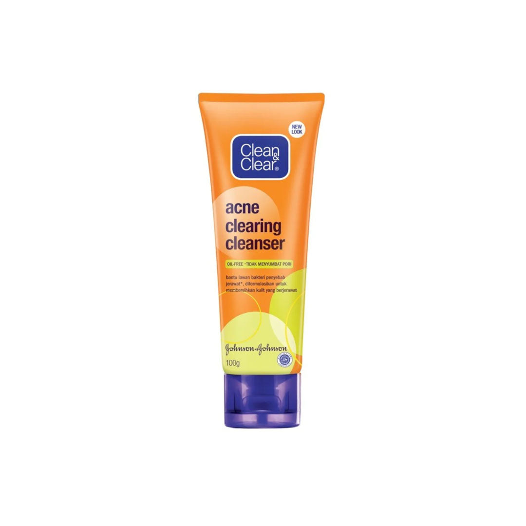 Clean & Clear Acne Clearing Cleanser Wash 100g Clean & Clear  