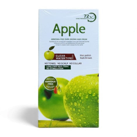 Apple Hair Color Dark Brown Ammonia Free 500ml