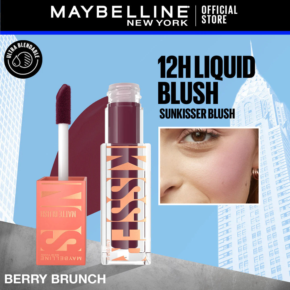 Sunkisser Multi-use Liquid Blush and Bronzer